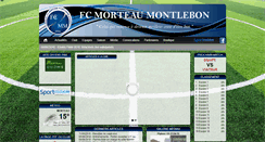 Desktop Screenshot of fcmorteaumontlebon.com